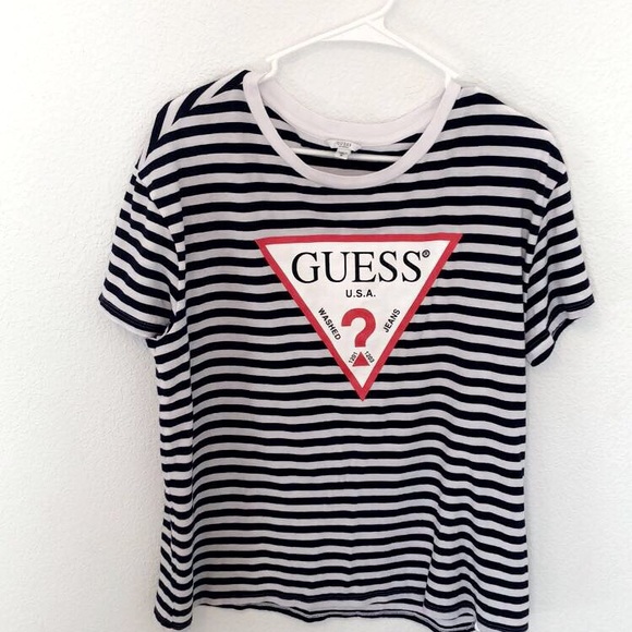 Guess striped T-shirt - Picture 1 of 2